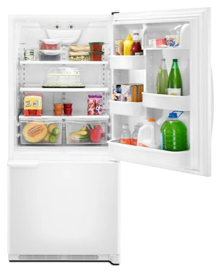 18.5 cu. ft. Bottom-Freezer Refrigerator with Freezer Basket - Image 4