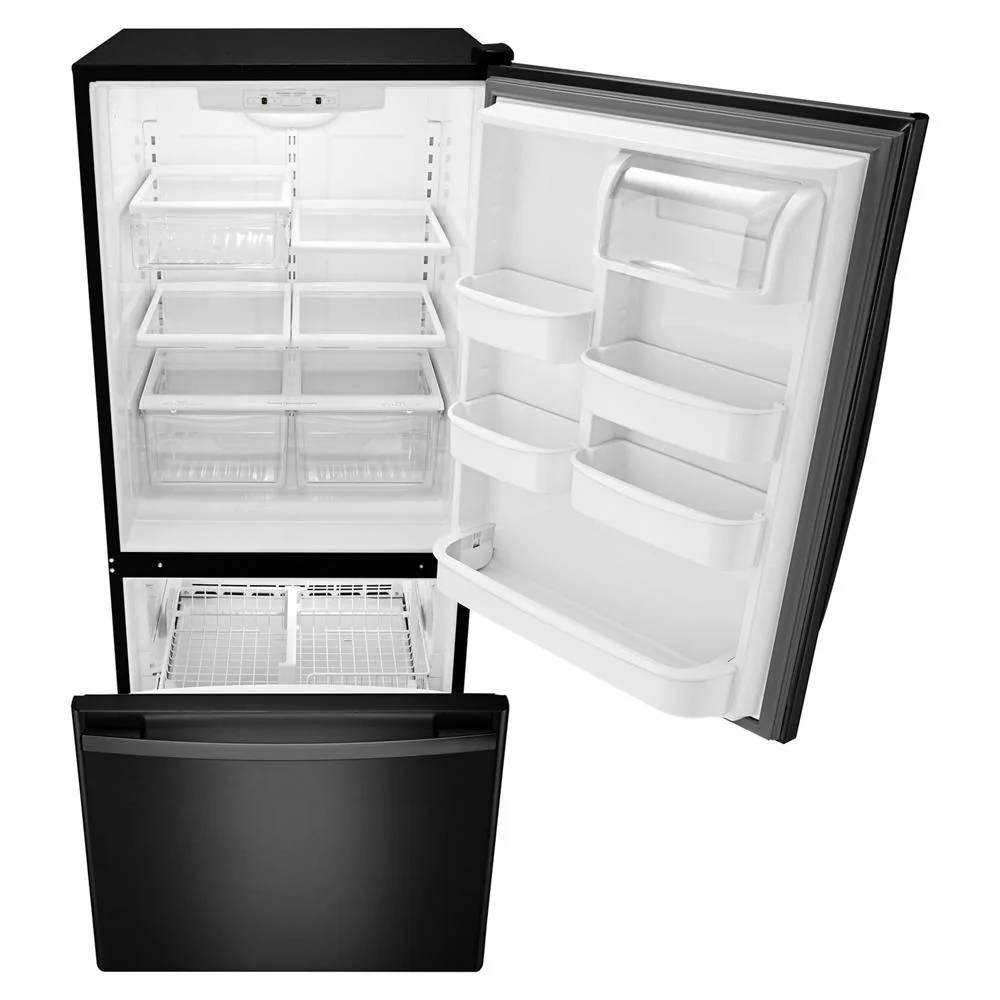 Amana ABB1924BRB 29-inch Wide Bottom-Freezer Refrigerator with EasyFreezer™ Pull-Out Drawer -- 18 cu. ft. Capacity - Image 3