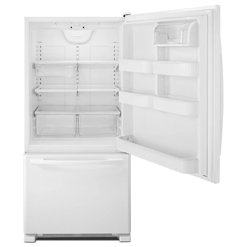 Amana ABB2224BRW 33-inch Wide Bottom-Freezer Refrigerator with EasyFreezer™ Pull-Out Drawer - 22 cu. ft. Capacity - Image 4
