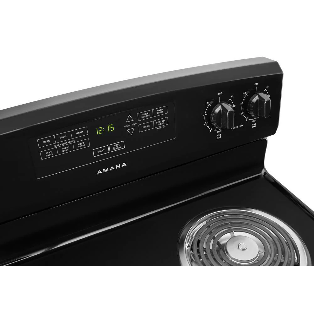 Amana ACR4303MFB 30-inch Amana® Electric Range with Bake Assist Temps - Image 5