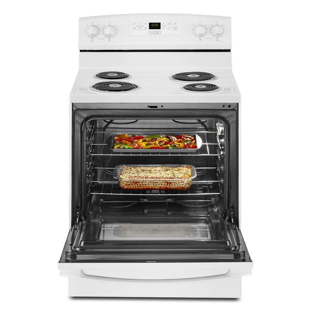 Amana ACR4303MFW 30-inch Amana® Electric Range with Bake Assist Temps - Image 17