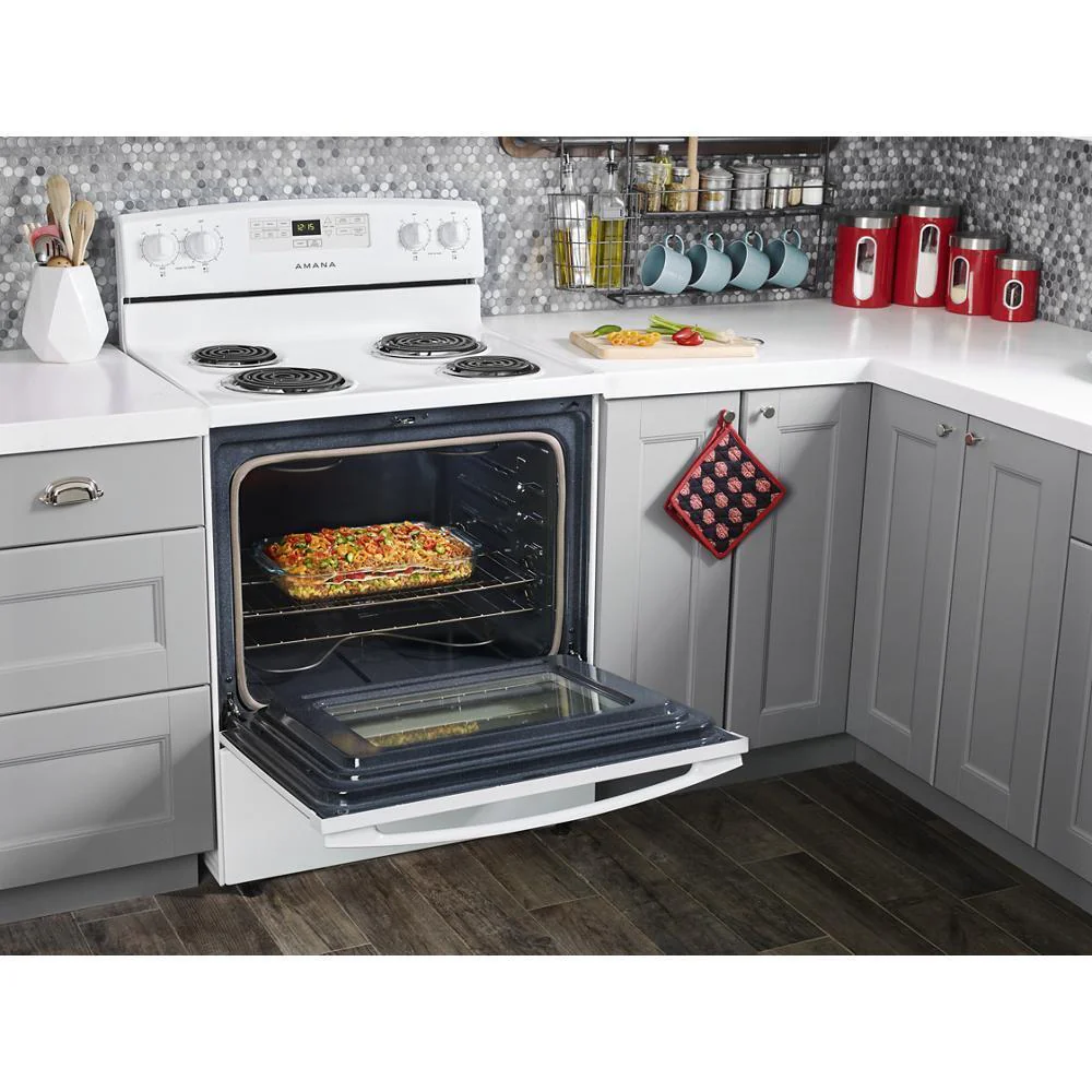 Amana ACR4303MFW 30-inch Amana® Electric Range with Bake Assist Temps - Image 18