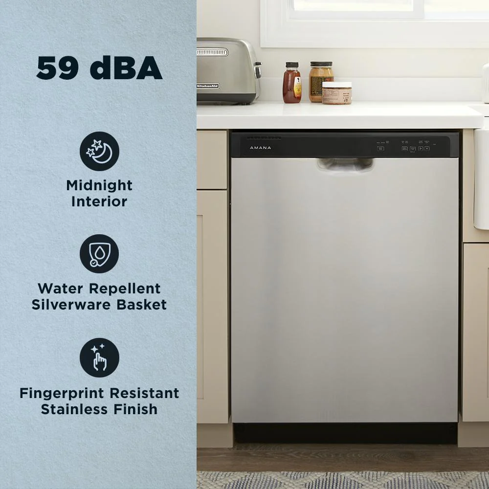 ADFS2524RS Amana® Dishwasher with Midnight Interior - Image 6