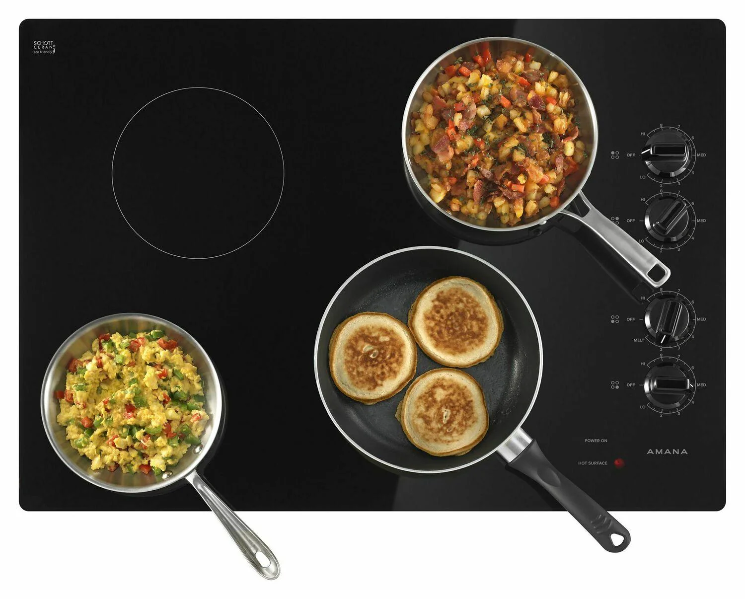 Amana AEC6540KFB 30-inch Electric Cooktop with Multiple Settings - Black - Image 5
