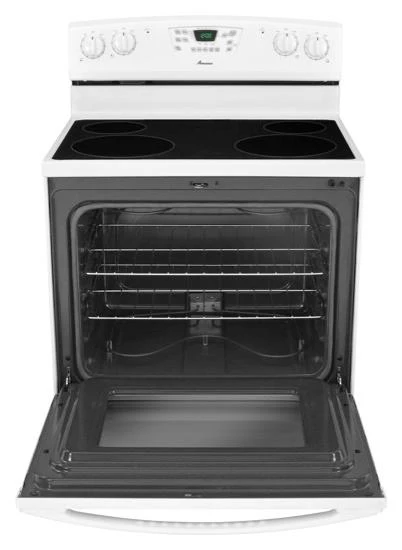 Amana AER5830VAW 4.8 cu. ft. Smoothtop Electric Range with Multiple Radiant Elements - Image 3