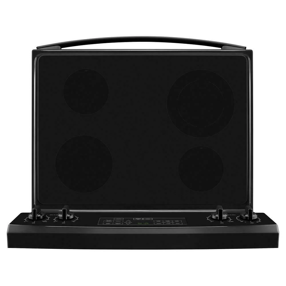 Amana AER6303MFB 30-inch Amana® Electric Range with Extra-Large Oven Window - Image 3