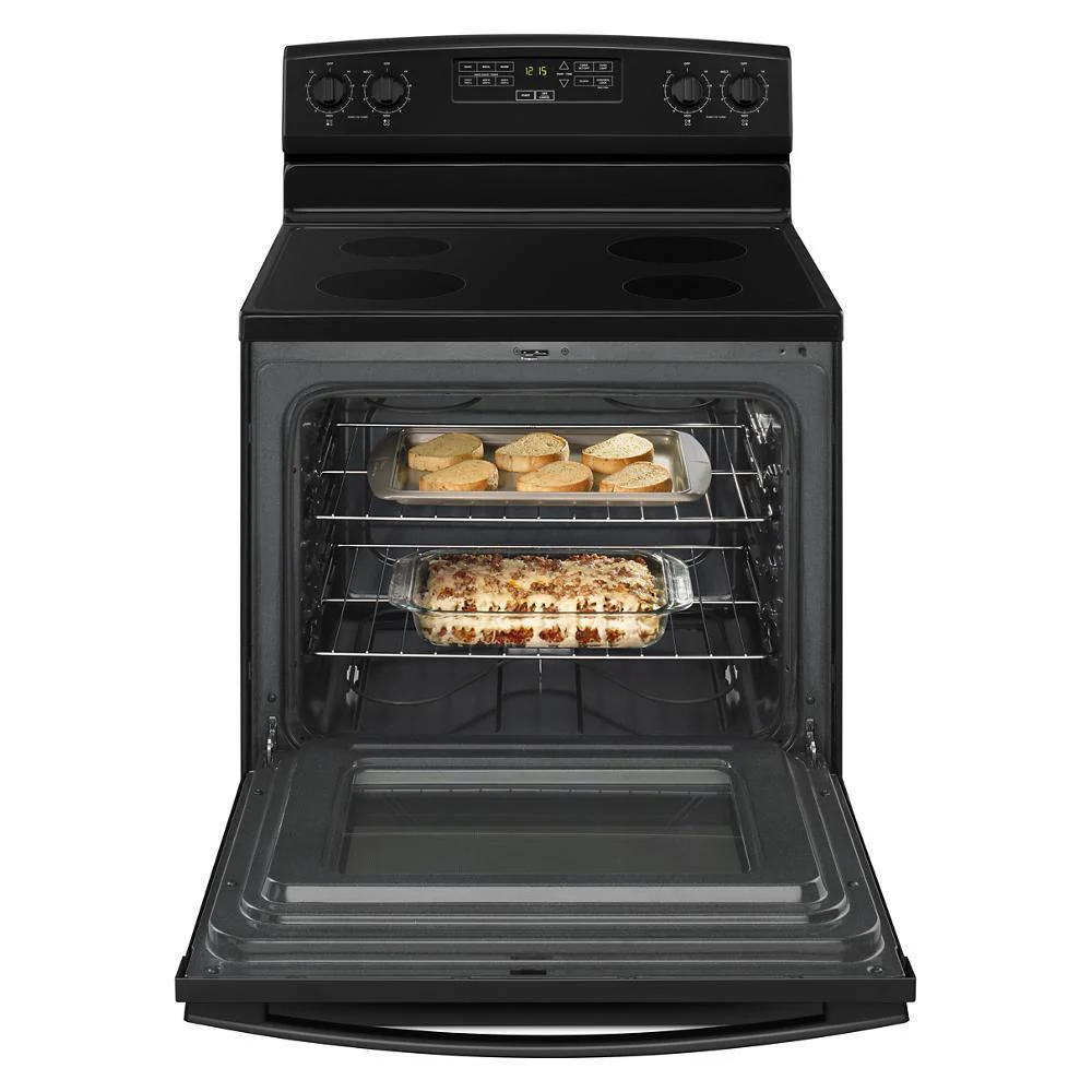 Amana AER6303MFB 30-inch Amana® Electric Range with Extra-Large Oven Window - Image 9
