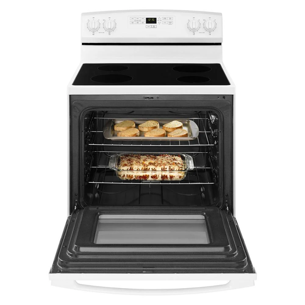 Amana AER6303MFW 30-inch Amana® Electric Range with Extra-Large Oven Window - Image 5