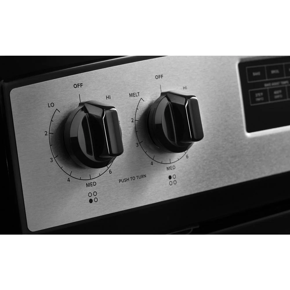 Amana AER6303MMS 30-inch Amana® Electric Range with Extra-Large Oven Window - Image 6