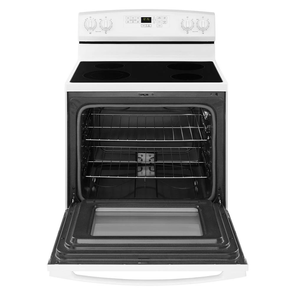 Amana AER6603SFW 30-inch Amana® Electric Range with Extra-Large Oven Window - Image 3