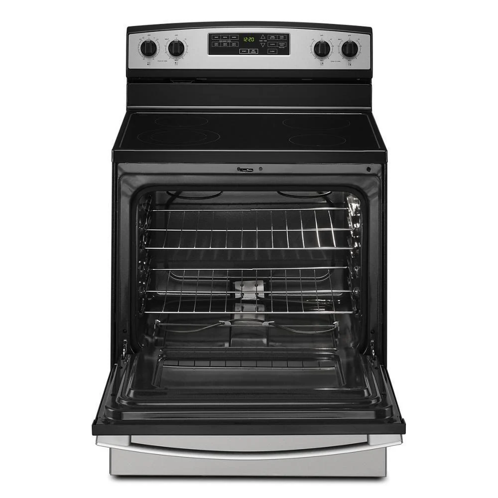 Amana AER6603SMS 30-inch Amana® Electric Range with Extra-Large Oven Window - Image 7