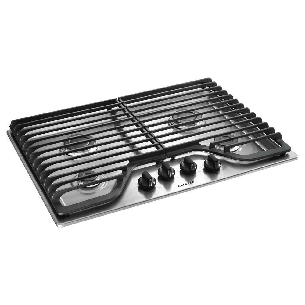 Amana AGC6540KFS 30-inch Gas Cooktop with 4 Burners - Image 2