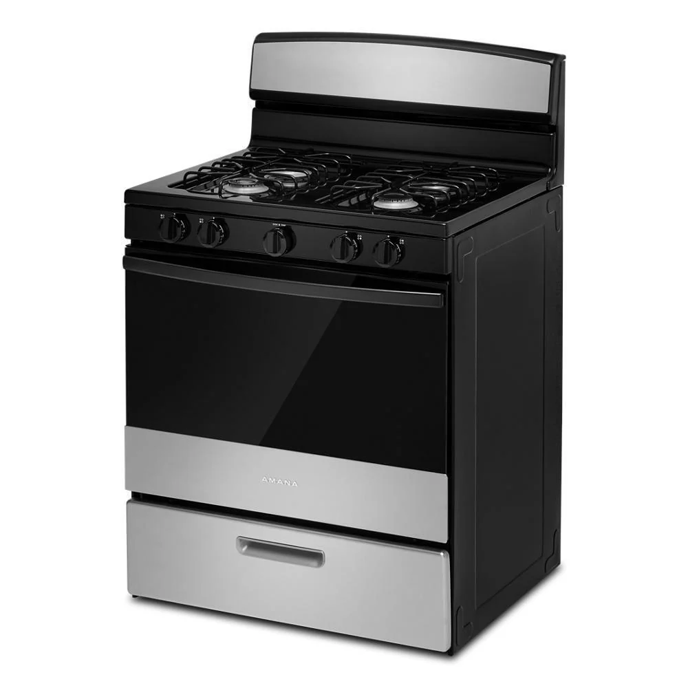 AGR4203MNS Amana® 30-inch Gas Range with Easy-Clean Glass Door - Image 2