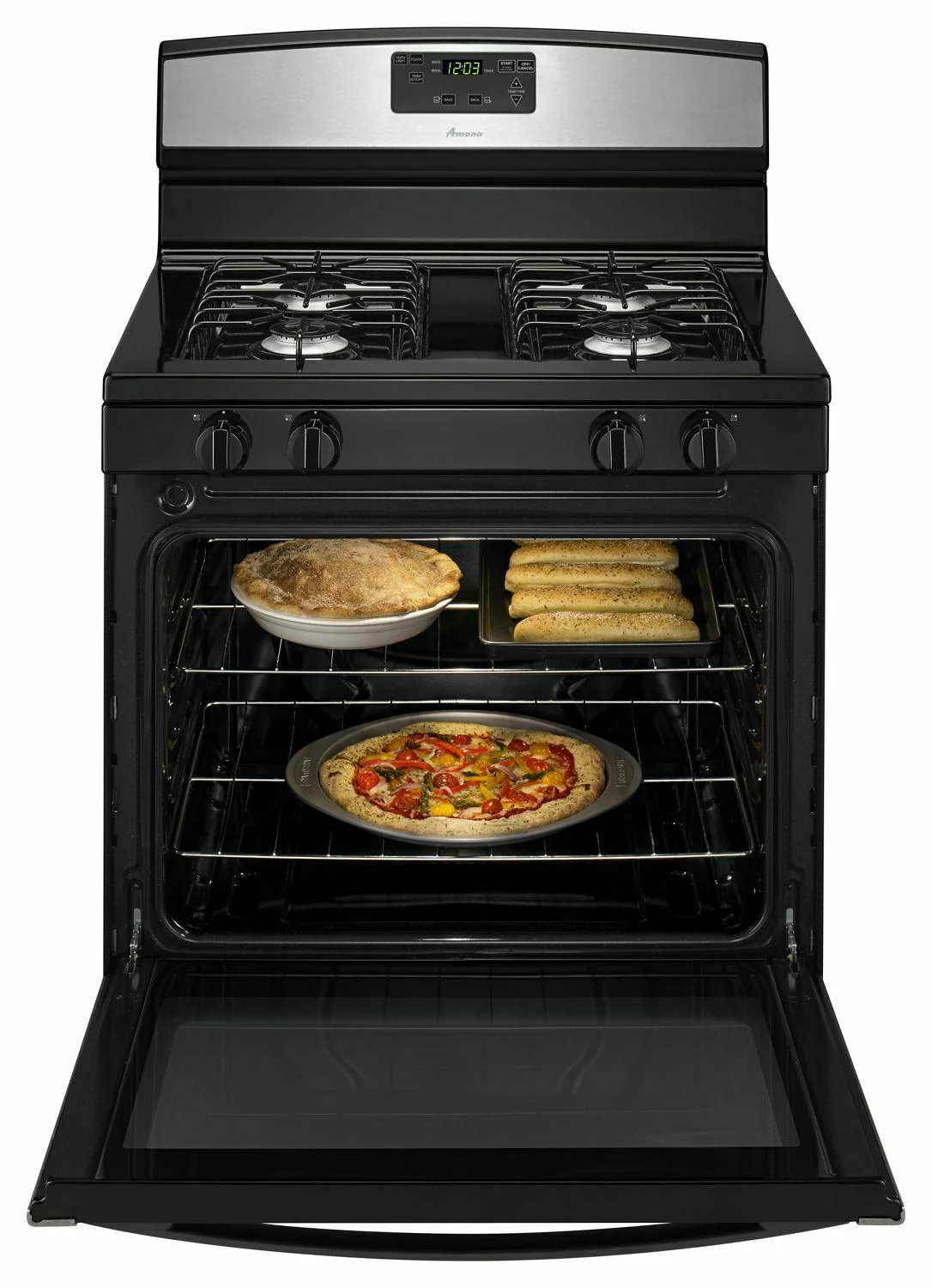 Amana 30-inch Gas Range with Easy Touch Electronic Controls - Image 2