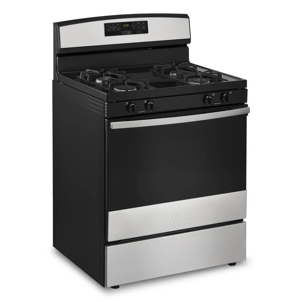 Amana AGR6603SMS 30-inch Gas Range with Self-Clean Option - Image 2