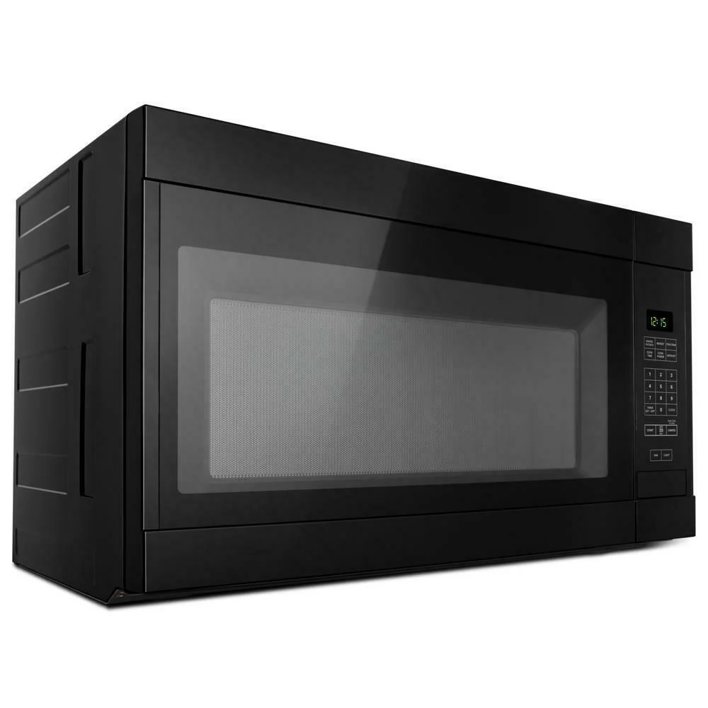 Amana AMV2307PFB 1.6 Cu. Ft. Over-the-Range Microwave with Add 0:30 Seconds - Black - Image 4