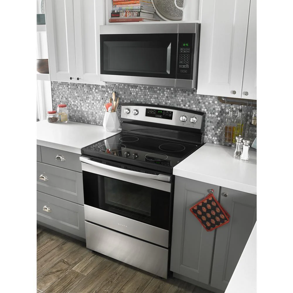 Amana AMV2307PFS 1.6 Cu. Ft. Over-the-Range Microwave with Add 0:30 Seconds - Image 17