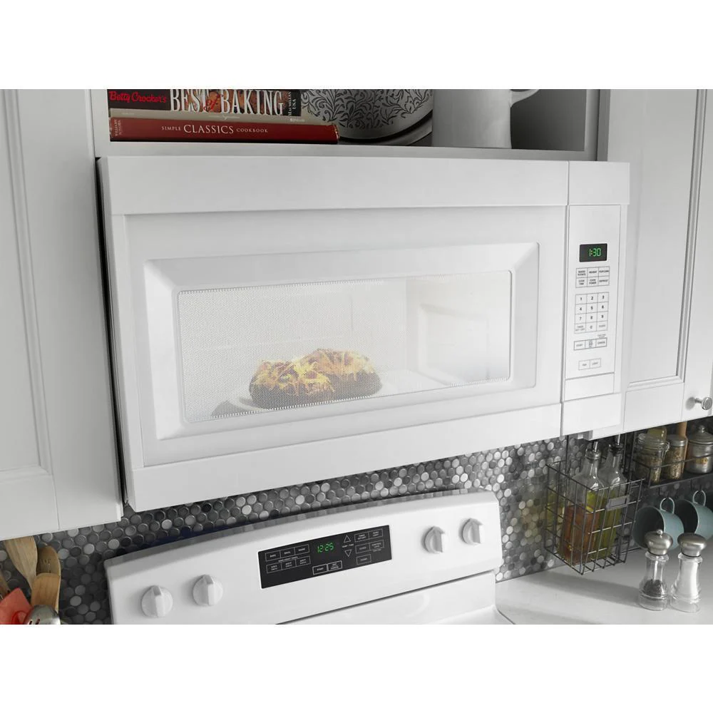 Amana AMV2307PFW 1.6 Cu. Ft. Over-the-Range Microwave with Add 0:30 Seconds - Image 11