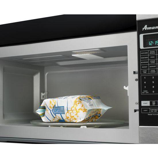 Amana AMV6502REW 2.0 Cu. Ft. Over-the-Range Microwave with Sensor Cooking - white - Image 4
