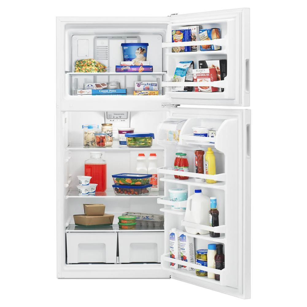 Amana ART318FFDW 30-inch Amana® Top-Freezer Refrigerator with Glass Shelves - Image 8