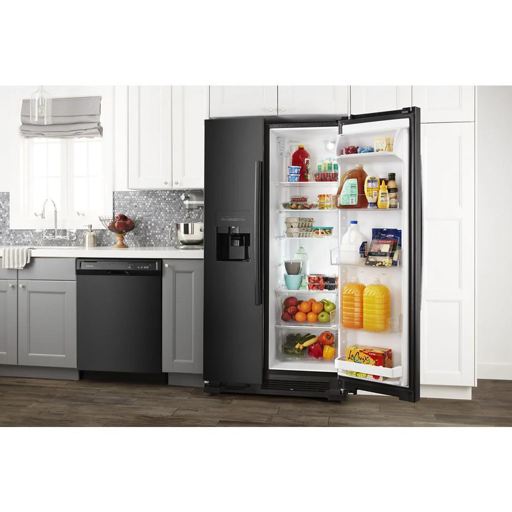 Amana ASI2175GRB 33-inch Side-by-Side Refrigerator with Dual Pad External Ice and Water Dispenser - Image 4