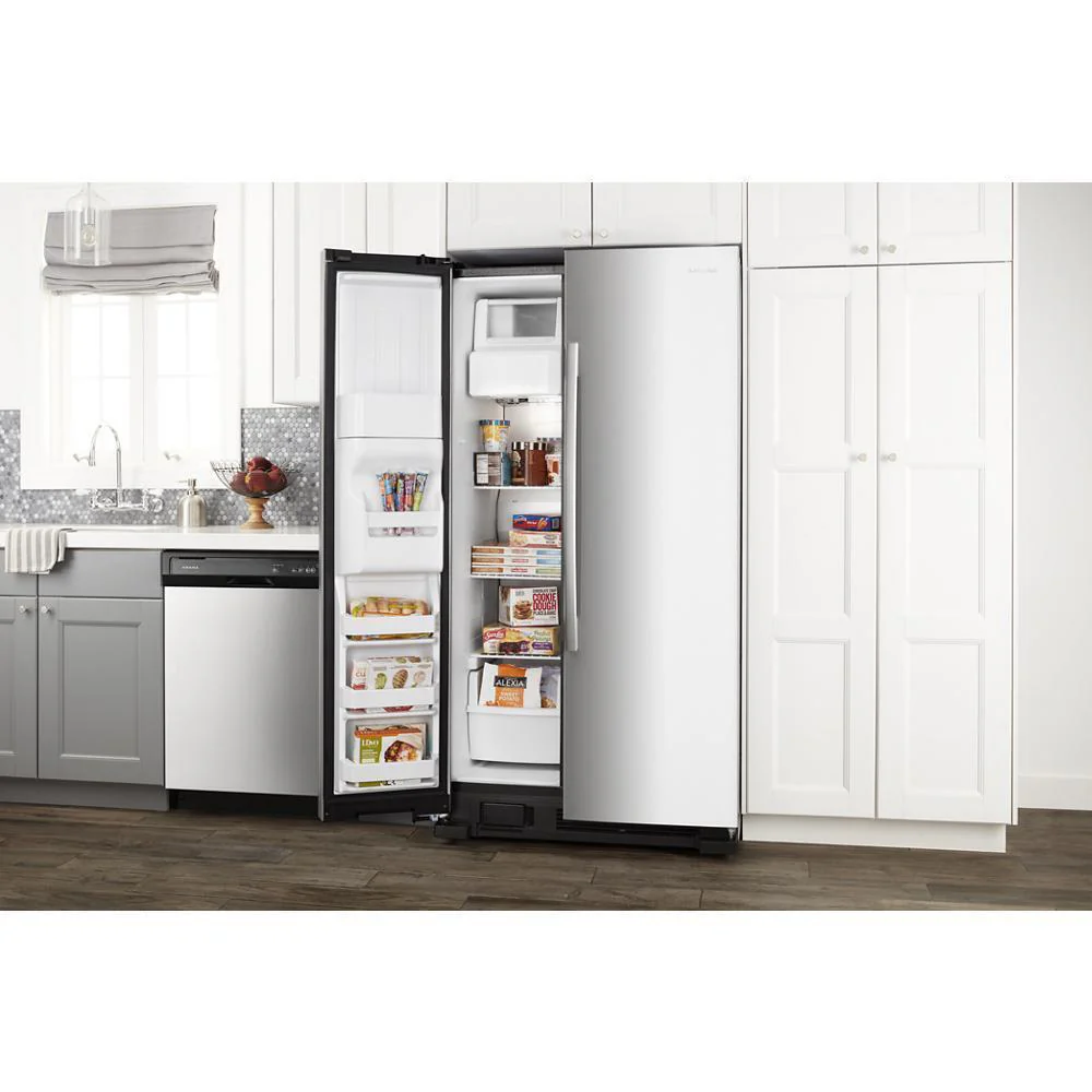 Amana ASI2175GRS 33-inch Side-by-Side Refrigerator with Dual Pad External Ice and Water Dispenser - Image 7
