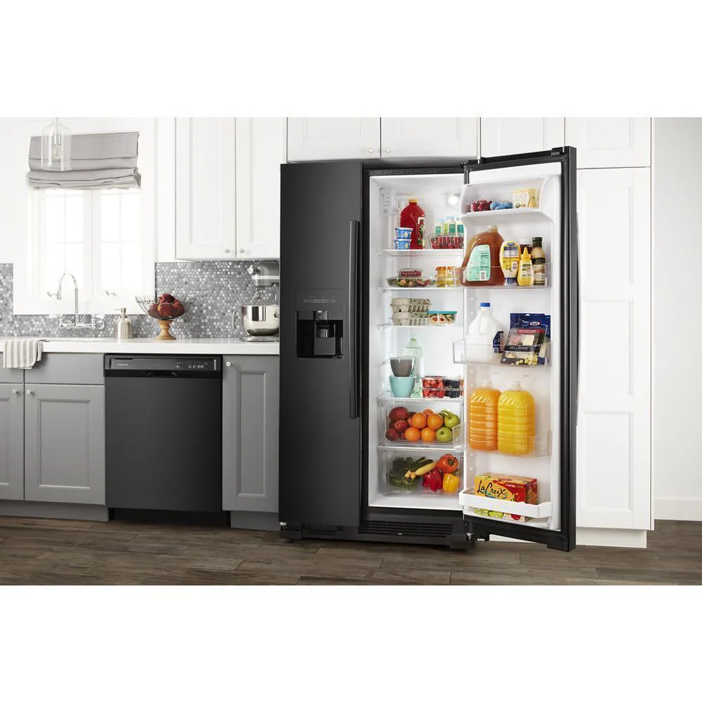 Amana ASI2575GRB 36-inch Wide Side-by-Side Refrigerator with Dual Pad External Ice and Water Dispenser - 25 Cu. Ft. - Image 5