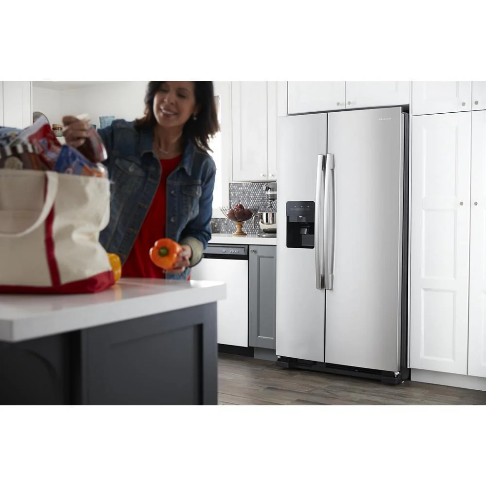Amana ASI2575GRS 36-inch Wide Side-by-Side Refrigerator with Dual Pad External Ice and Water Dispenser - 25 Cu. Ft. - Image 10