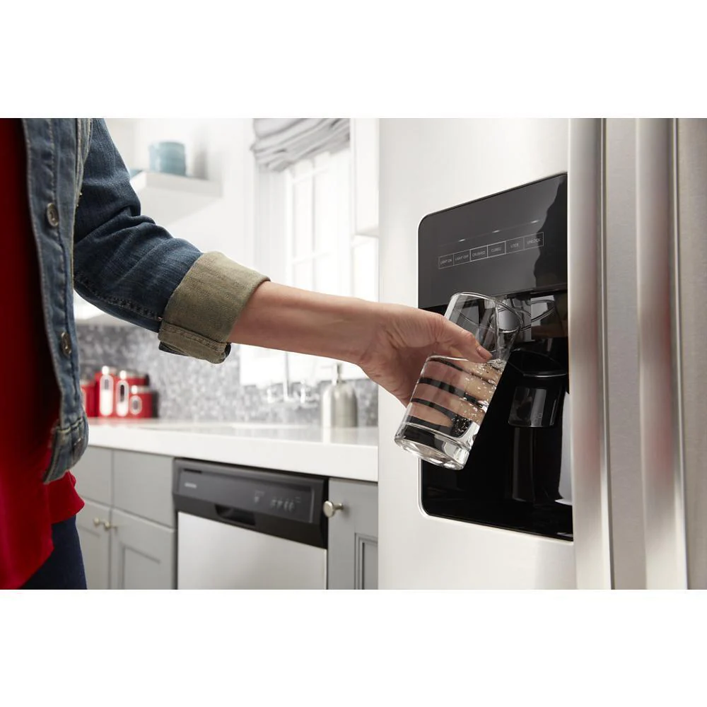 Amana ASI2575GRS 36-inch Wide Side-by-Side Refrigerator with Dual Pad External Ice and Water Dispenser - 25 Cu. Ft. - Image 14