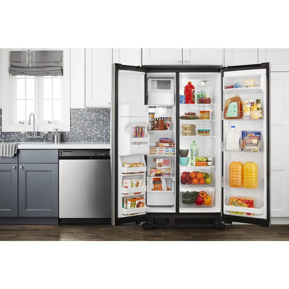 Amana ASI2575GRS 36-inch Wide Side-by-Side Refrigerator with Dual Pad External Ice and Water Dispenser - 25 Cu. Ft. - Image 15