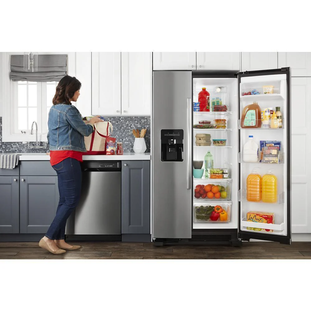 Amana ASI2575GRS 36-inch Wide Side-by-Side Refrigerator with Dual Pad External Ice and Water Dispenser - 25 Cu. Ft. - Image 24