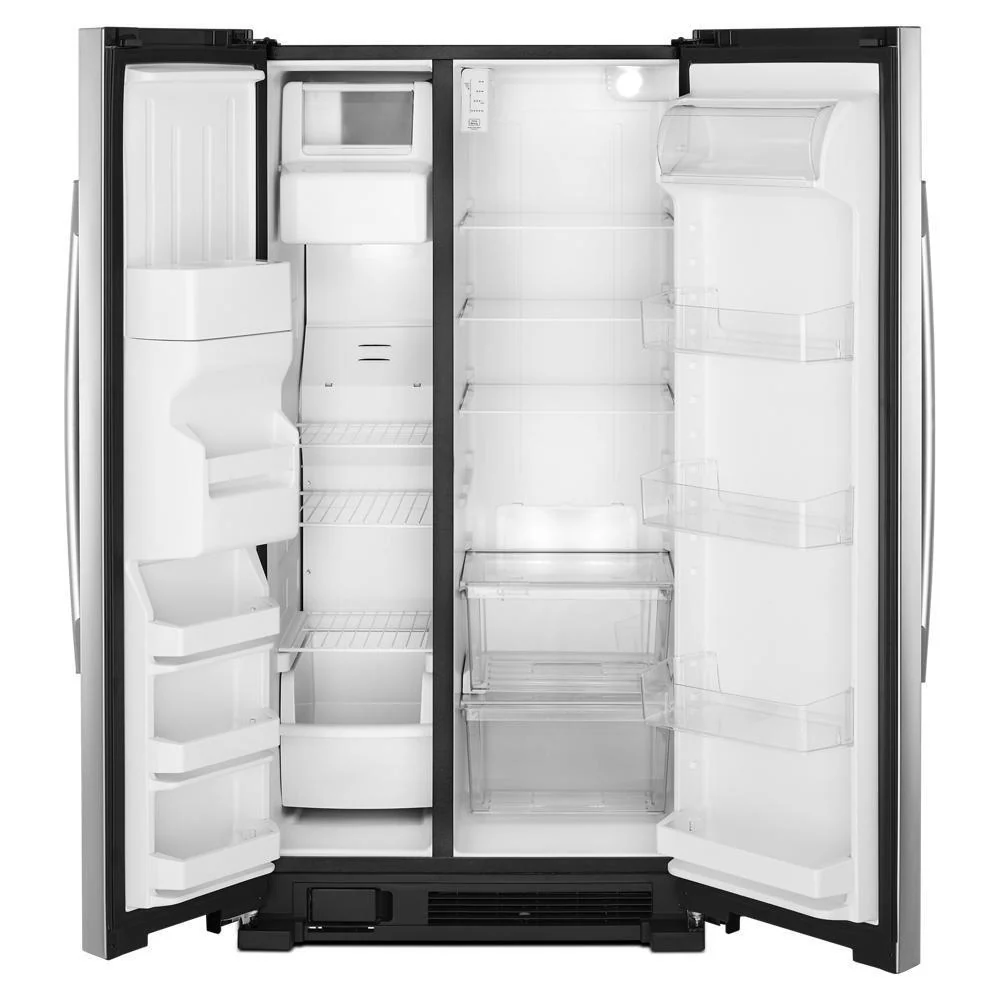 Amana ASI2575GRS 36-inch Wide Side-by-Side Refrigerator with Dual Pad External Ice and Water Dispenser - 25 Cu. Ft. - Image 4