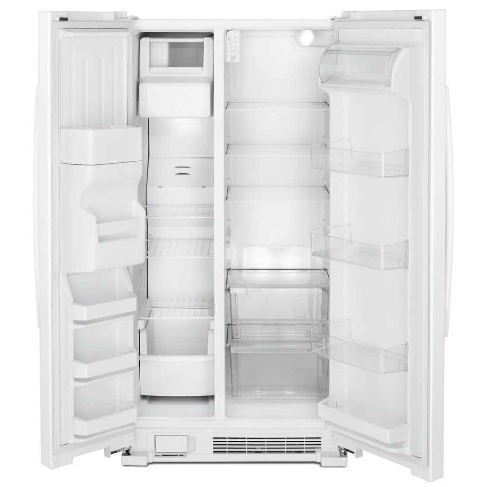 Amana ASI2575GRW 36-inch Wide Side-by-Side Refrigerator with Dual Pad External Ice and Water Dispenser - 25 Cu. Ft. - Image 3