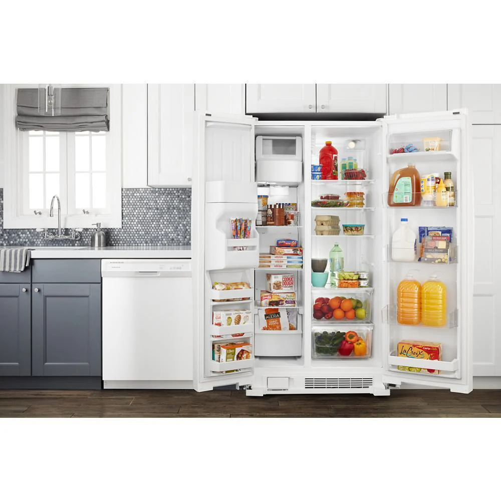 Amana ASI2575GRW 36-inch Wide Side-by-Side Refrigerator with Dual Pad External Ice and Water Dispenser - 25 Cu. Ft. - Image 8