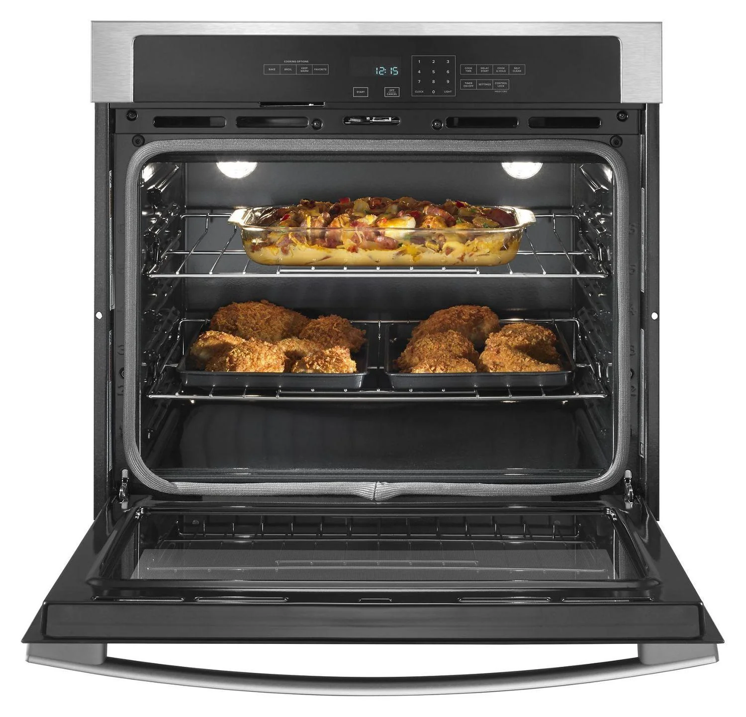 Amana AWO6317SFS 4.3 cu. ft. SIngle Thermal Wall Oven Stainless Steel - Image 5