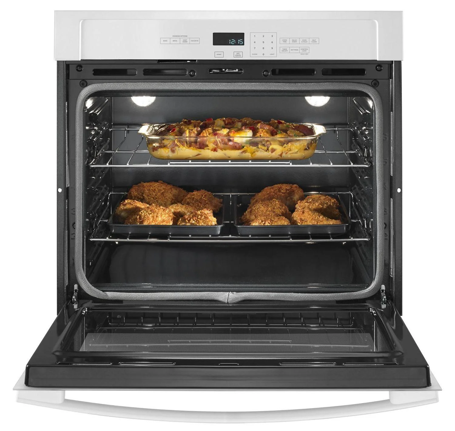 4.3 cu. ft. SIngle Thermal Wall Oven White - Image 4