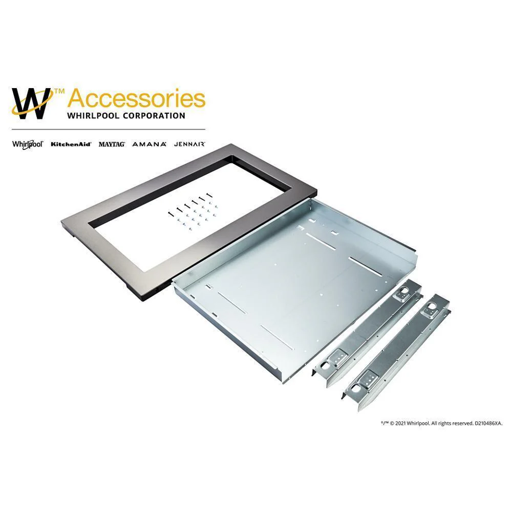 Countertop Microwave Trim Kit, Anti-Fingerprint Stainless Steel - Image 10