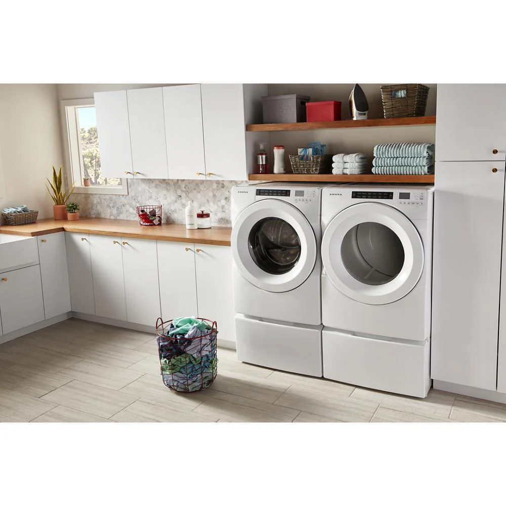 Amana NED5800HW 7.4 cu. ft. Front-Load Dryer with Sensor Drying - Image 25