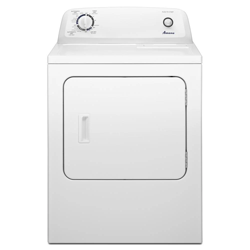 Amana NGD4655EW 6.5 cu. ft. Gas Dryer with Wrinkle Prevent Option