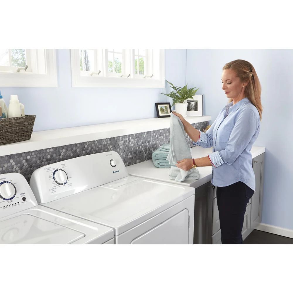 Amana NGD4655EW 6.5 cu. ft. Gas Dryer with Wrinkle Prevent Option - Image 11