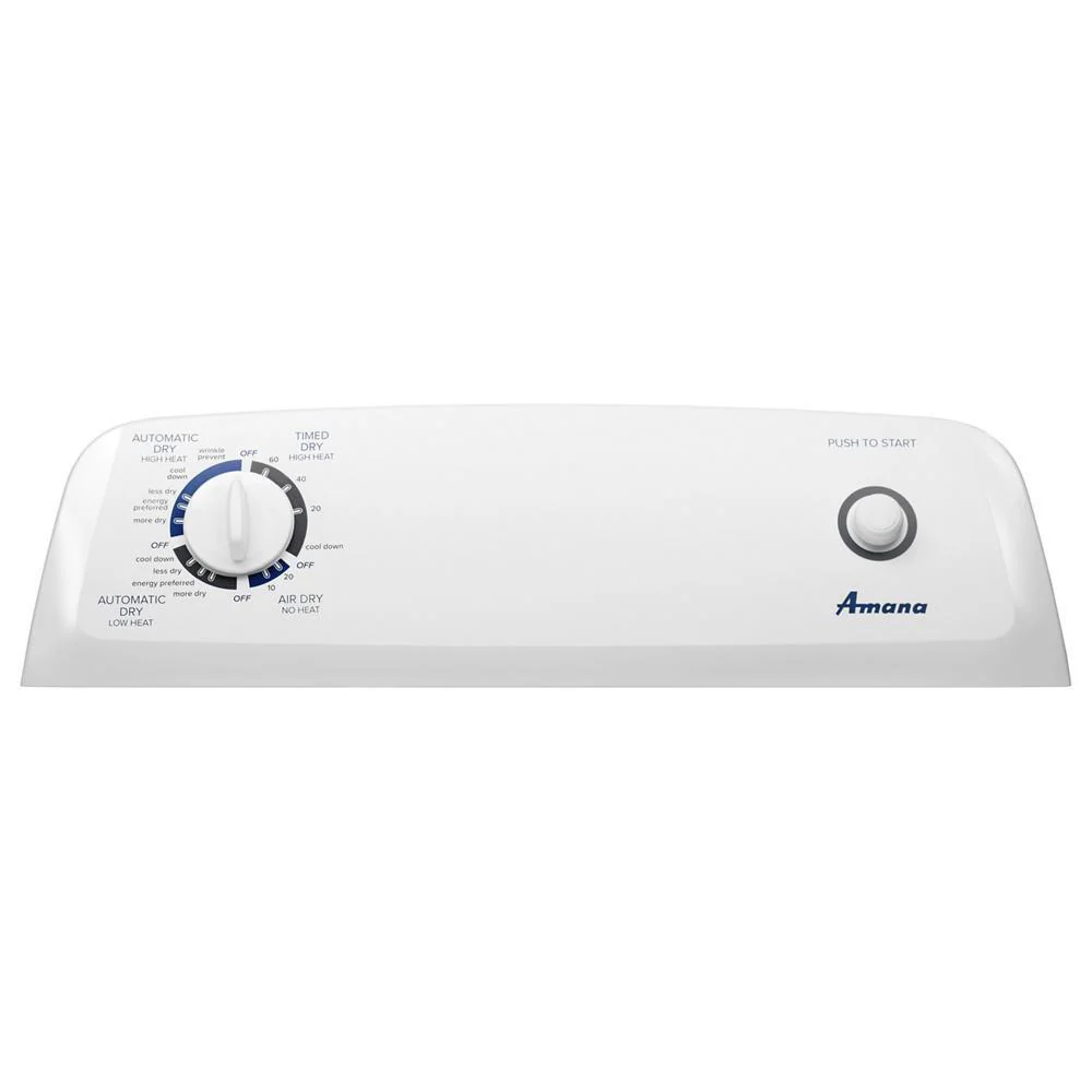 Amana NGD4655EW 6.5 cu. ft. Gas Dryer with Wrinkle Prevent Option - Image 7