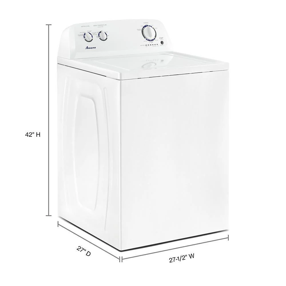 Amana NTW4516FW 3.5 cu. ft. Top-Load Washer with Dual Action Agitator - Image 8