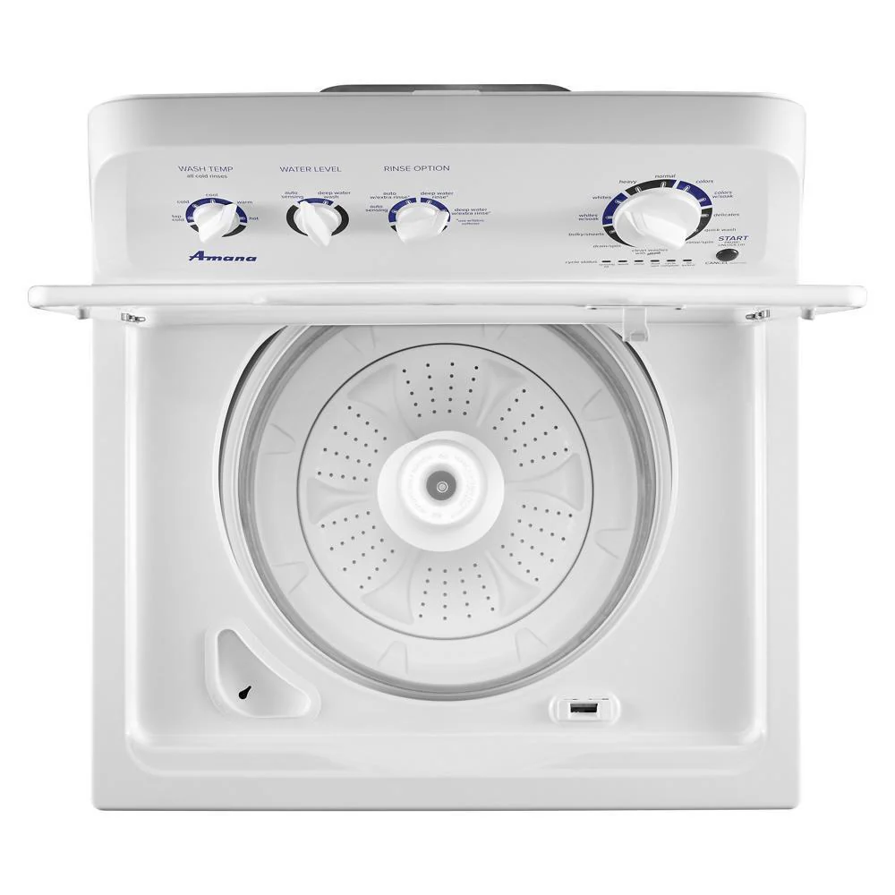 Amana NTW4519JW 3.8 cu. ft. Large Capacity Top Load Washer with High-Efficiency Agitator - Image 7