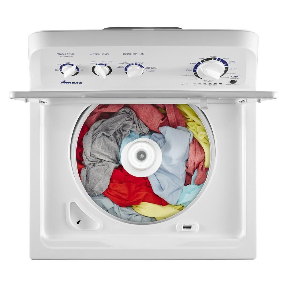 Amana NTW4519JW 3.8 cu. ft. Large Capacity Top Load Washer with High-Efficiency Agitator - Image 8