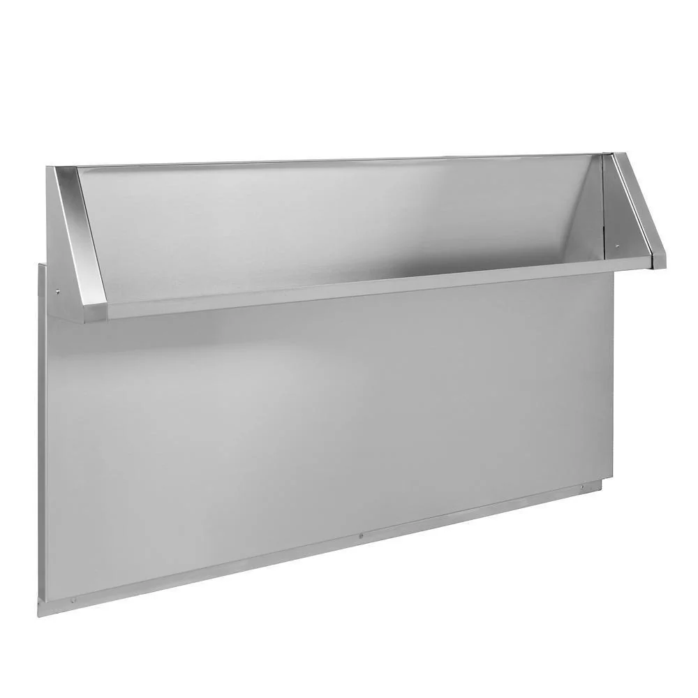 Tall Backguard with Dual Position Shelf - for 48" Range or Cooktop - Image 2