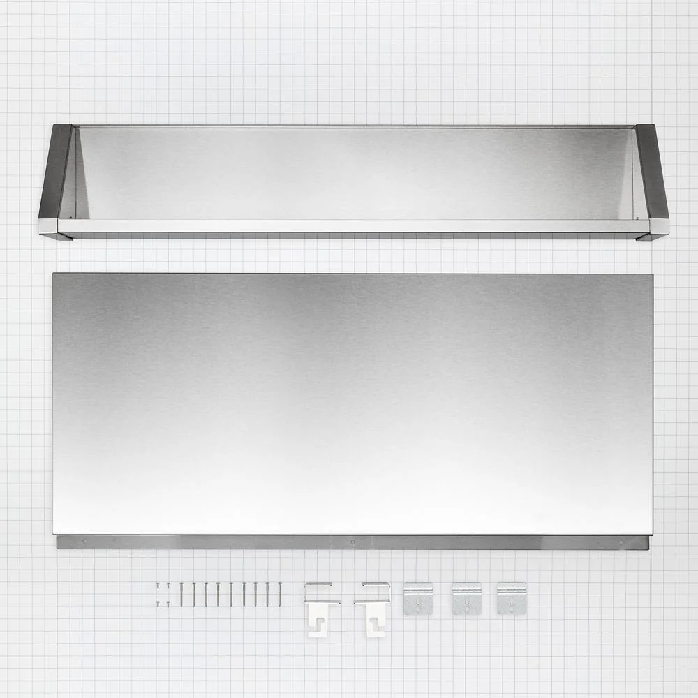 Tall Backguard with Dual Position Shelf - for 48" Range or Cooktop - Image 3