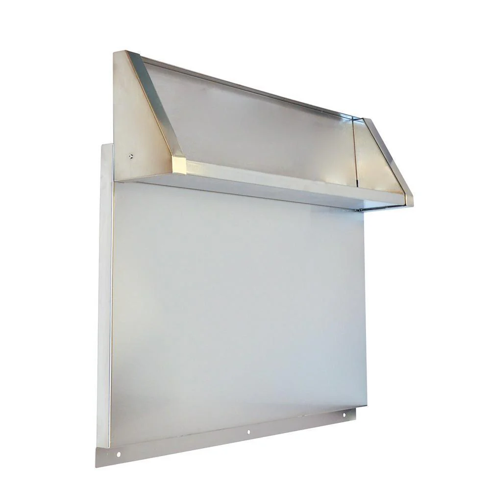 Stainless Steel Backsplash with Dual Position Shelf - Image 2