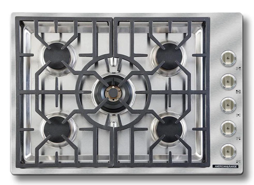 American Range ARDCT305 Vitesse 30 Inch 5 Burner Cooktop