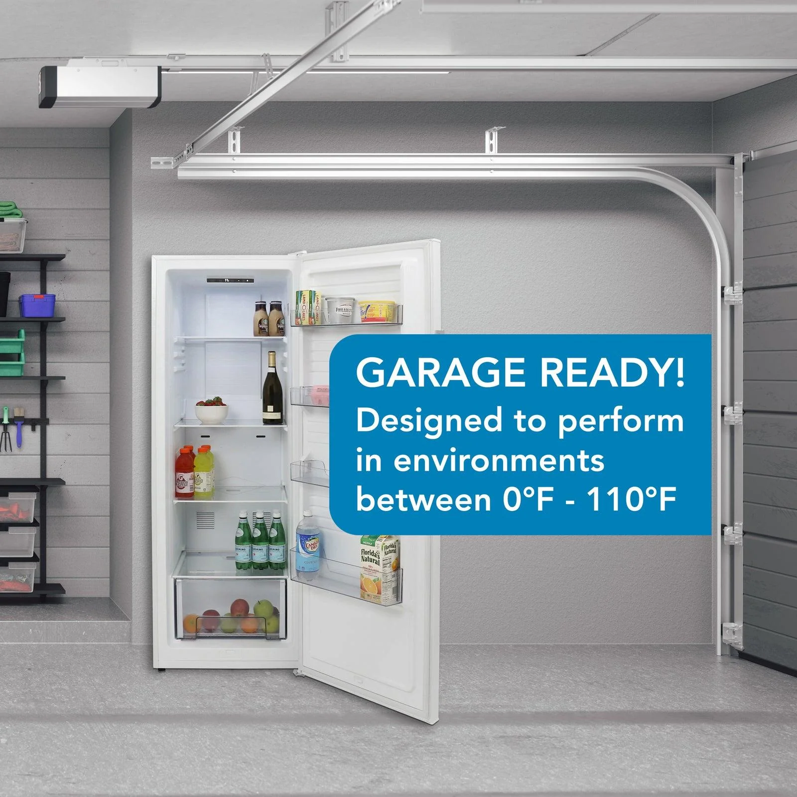 AV1081VFK0W Avanti 10.8 cu ft Vertical Freezer - Image 4