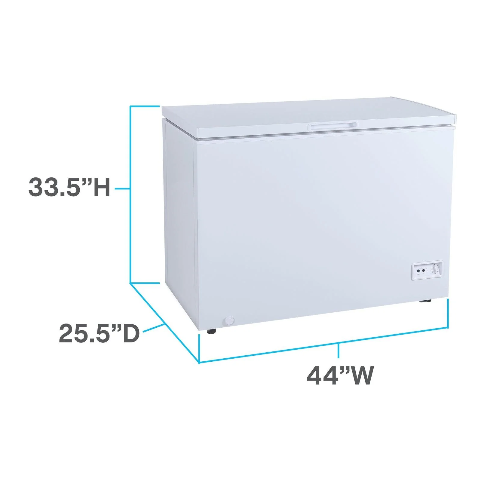 CF10F0W Avanti 10.0 cu. ft. Garage Ready Convertible Chest Freezer - Image 7